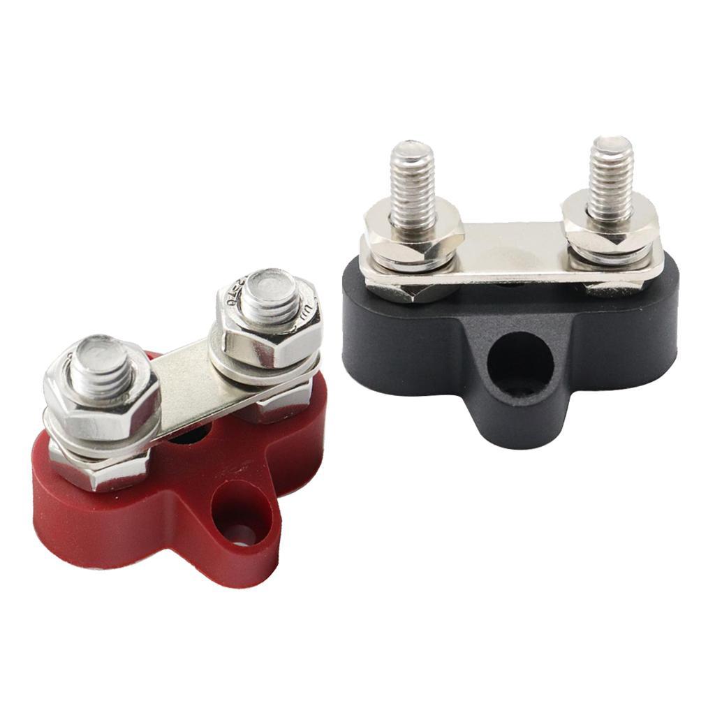 Bus Bar Power Terminal Block Negative M8 Positive Power Distribution Stud