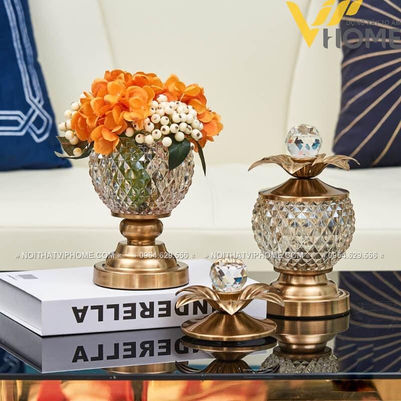 Đồ decor trang trí nội thất kiểu dáng nghệ thuật, sang trọng, hiện đại DDB 00196