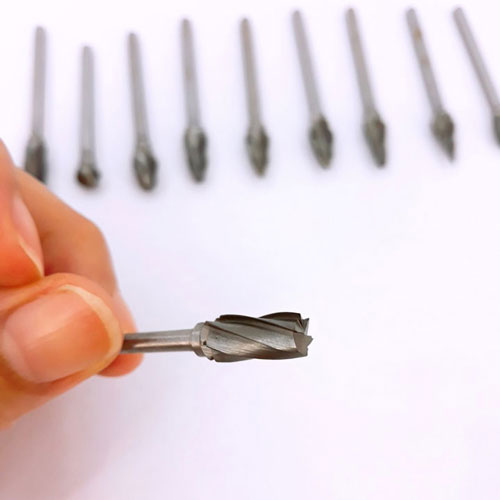 Bộ Mũi Doa Mài Hợp Kim Răng Thưa Mài Kim Loại Và Gỗ 3x6mm