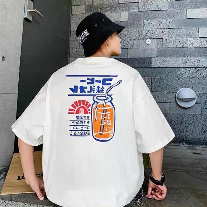 Áo Thun Tay Lỡ Unisex Freesize từ 40-70kg