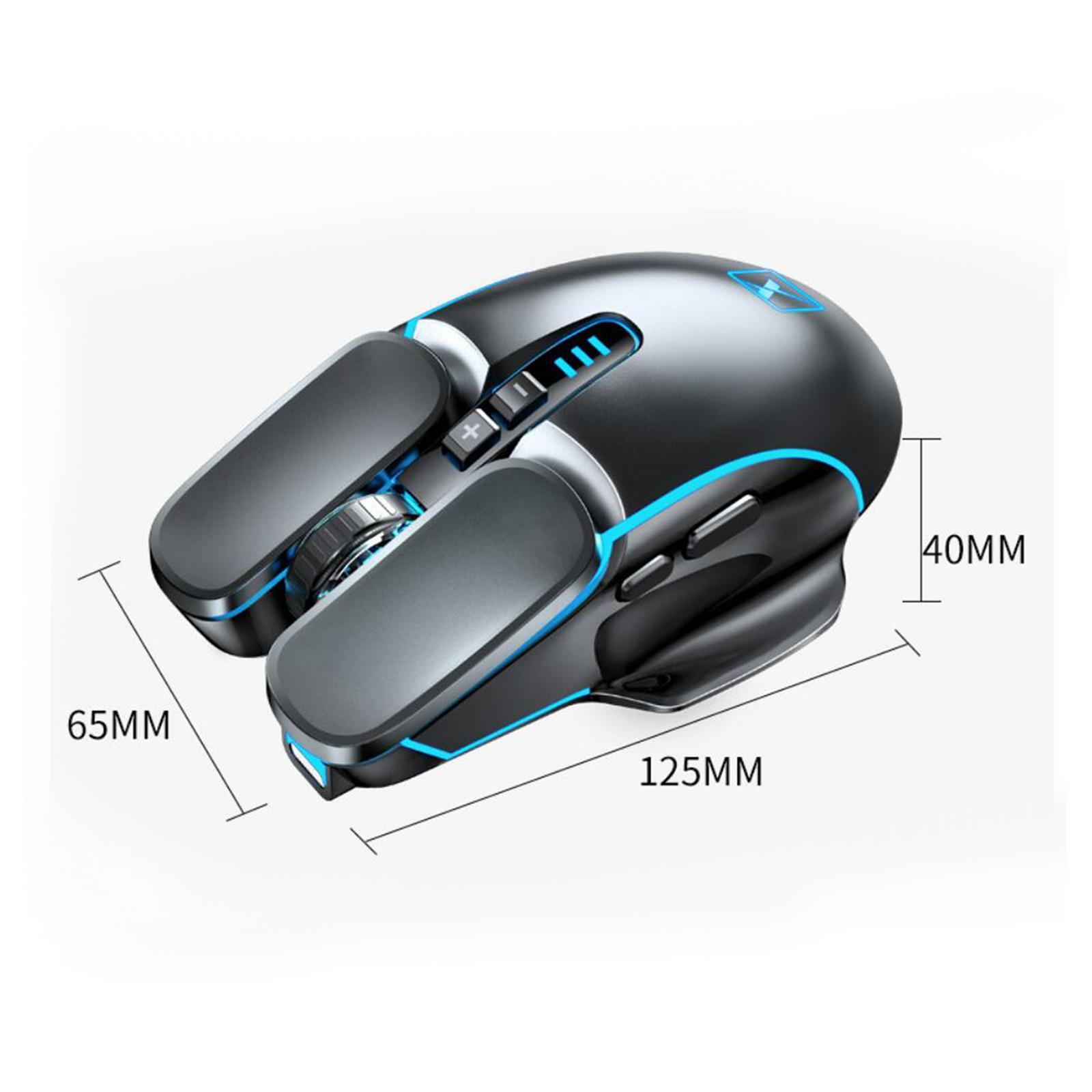 M215 Wireless Gaming Mouse Portable Wireless Computer Mouse for Computer Gray