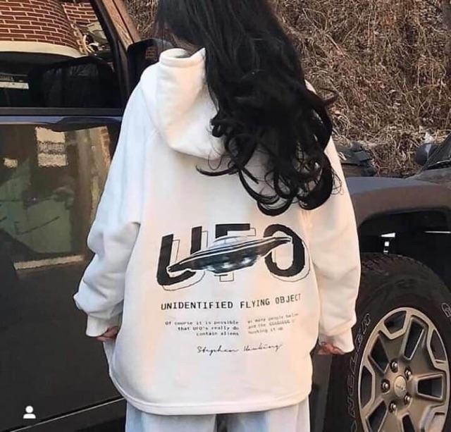 Áo hoodie nam nữ in UFO