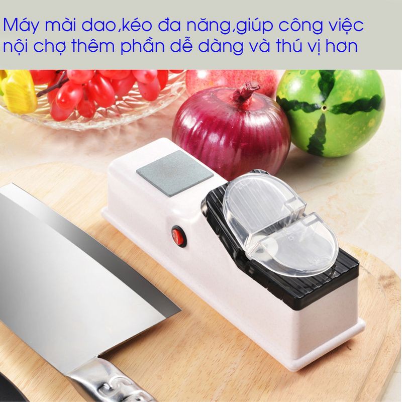 Máy Mài Dao Kéo Điện Đa Năng - Dụng Cụ Mài Dao Chạy Bằng ĐIện Tự Động - Hàng Loại 1 - Chính Hãng MINIIN