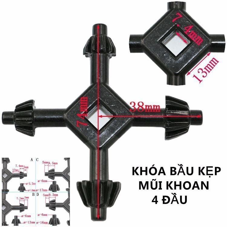 KHÓA BẦU KẸP MŨI KHOAN