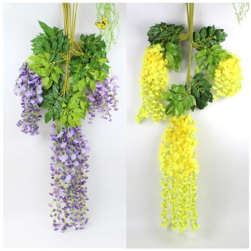 HOA TỬ ĐẰNG GIẢ CHIỀU DÀI 1 CÀNH 110cm