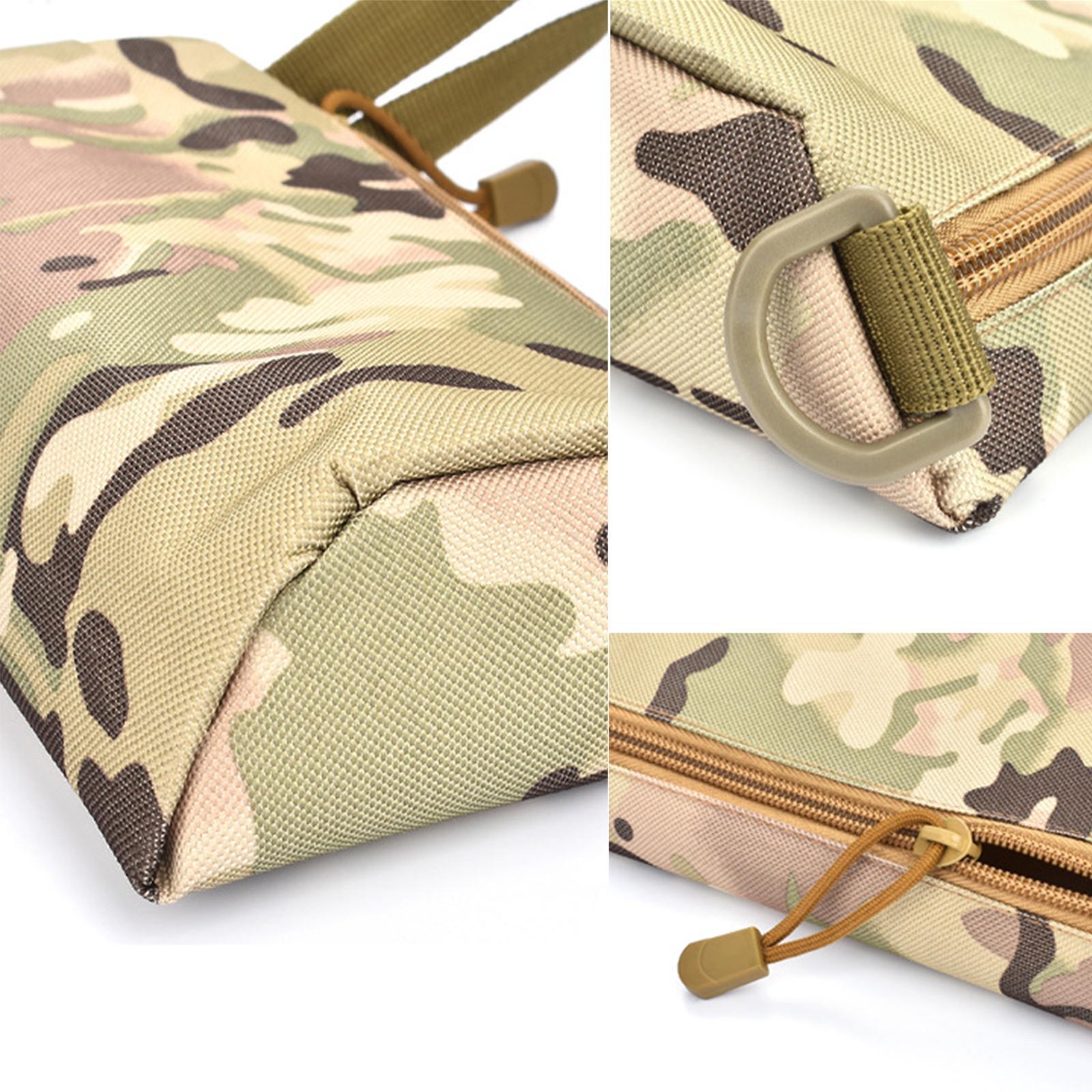 600D Oxford Cloth Multi Tool Bag, Phone Pocket Zipper Pouch for Traveling Unisex