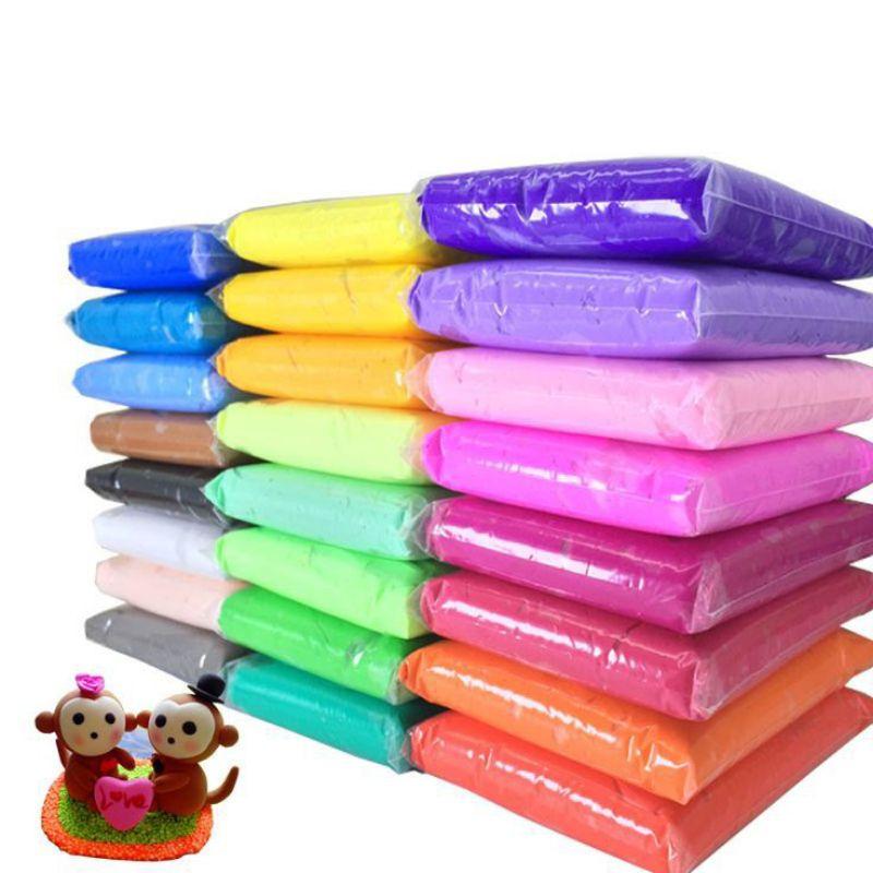 Gói 100g đất sét nhẹ trắng tự khô cứng xốp dùng để bỏ vào slime hoặc nặn trang trí