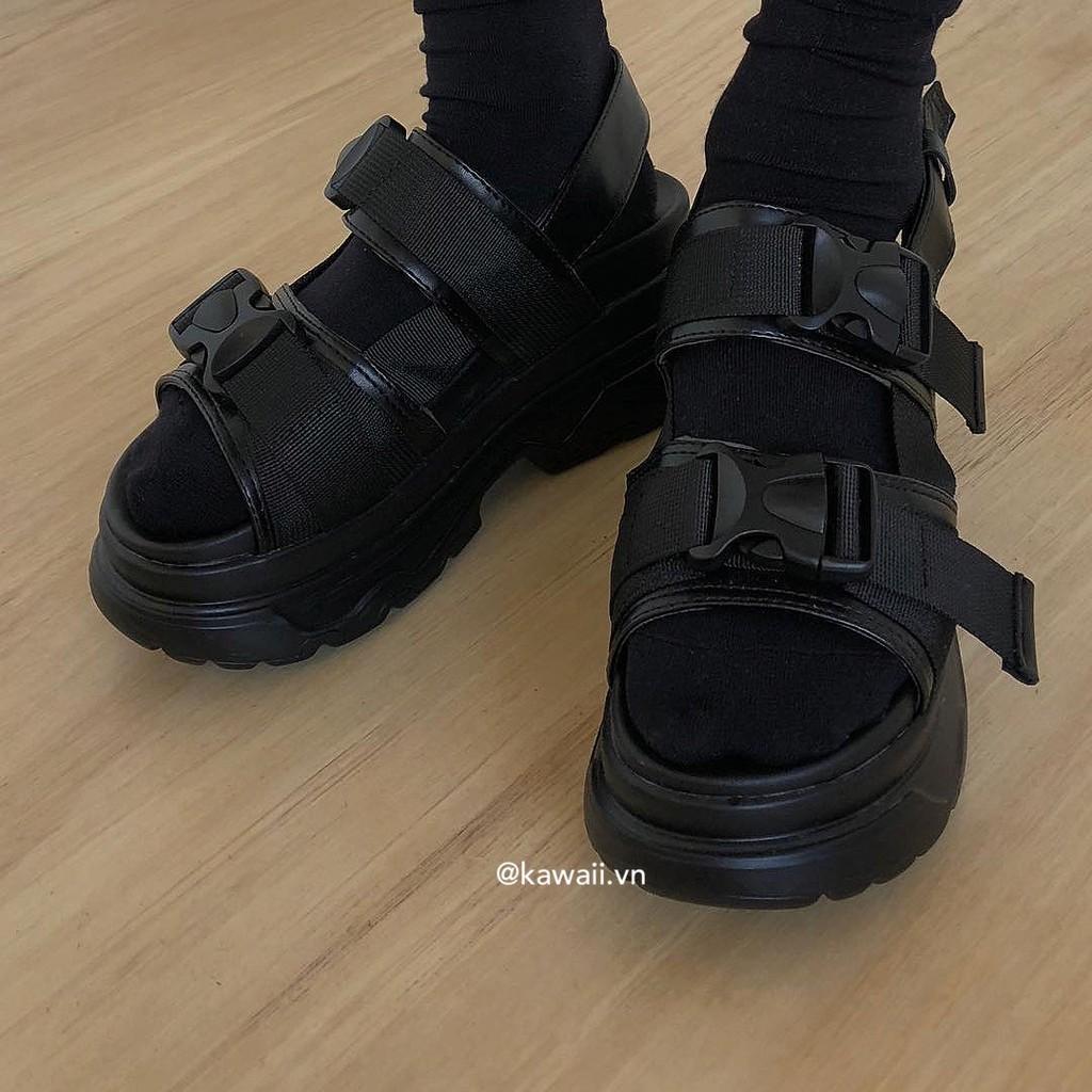 Giày BUCKLE SANDALS đế 6cm