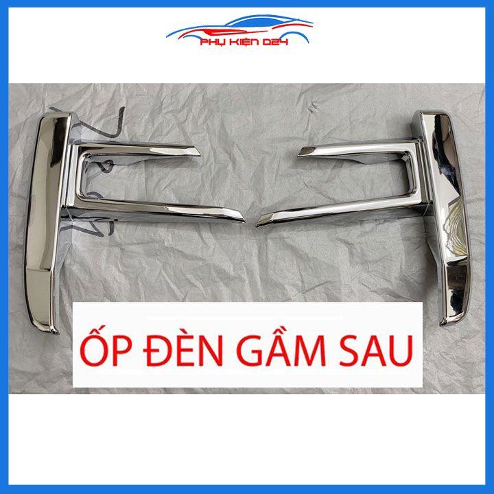 Ốp viền đèn gầm trước sau xe Raize 2021-2022-2023 mạ Crom chống trầy trang trí làm đẹp xe
