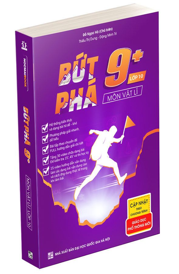 Sách Bứt phá 9+ môn Vật lí lớp 10