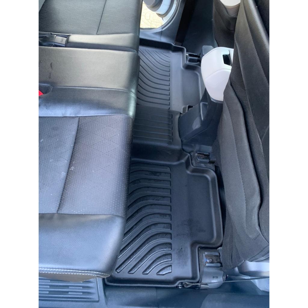 Thảm lót sàn xe ô tô Toyota Veloz/ Avanza 2022 Nhãn hiệu Macsim chất liệu nhựa TPE hàng loại 2
