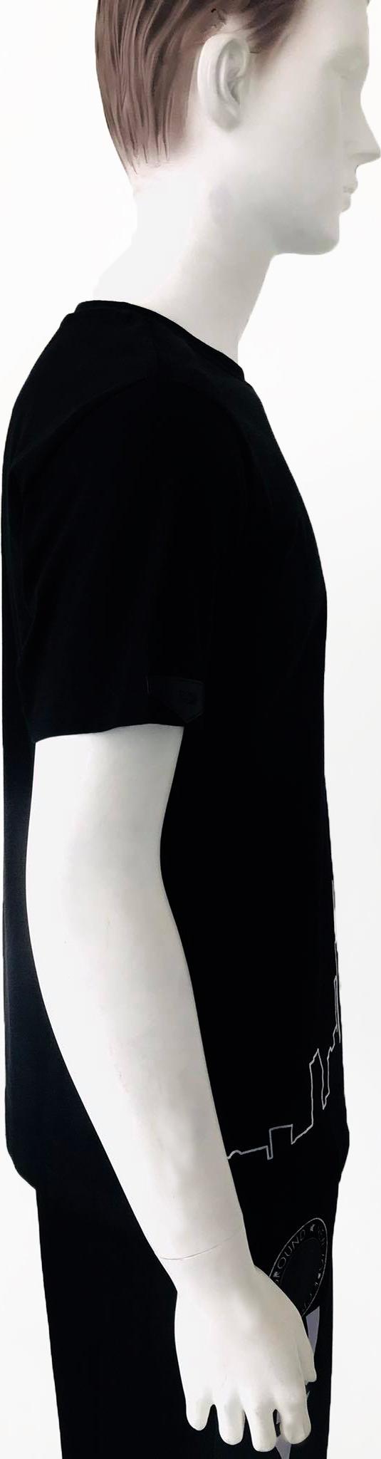 ÁO MENS S/S PRINTED TEE PONY (Đen, Xám)