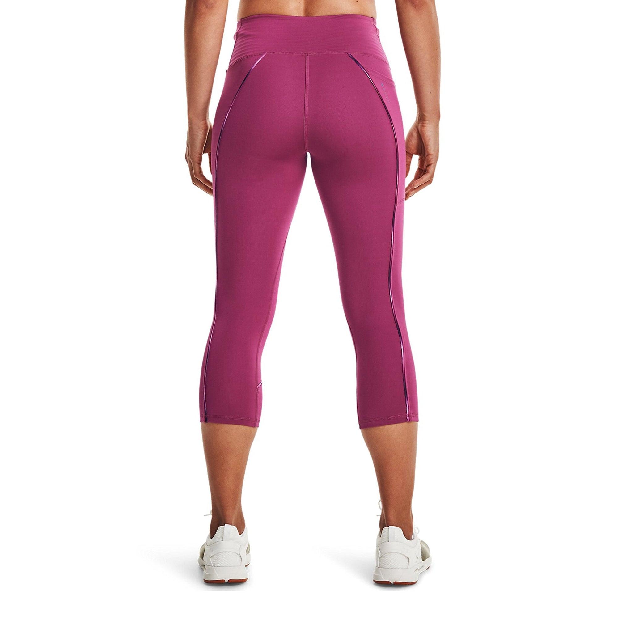 Quần legging thể thao nữ Under Armour Baselayer UA Rush Scallop Capri NS - 1365354-678