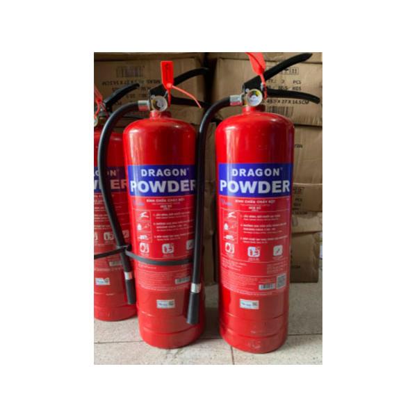 COMBO Bình chữa cháy bột Dragon ABC 4kg + bình khí CO2 3kg