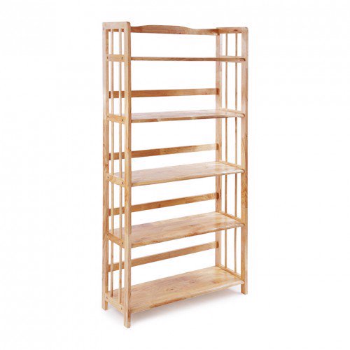 Kệ Sách Đứng 5 Tầng Phương Lâm - Màu Tự Nhiên