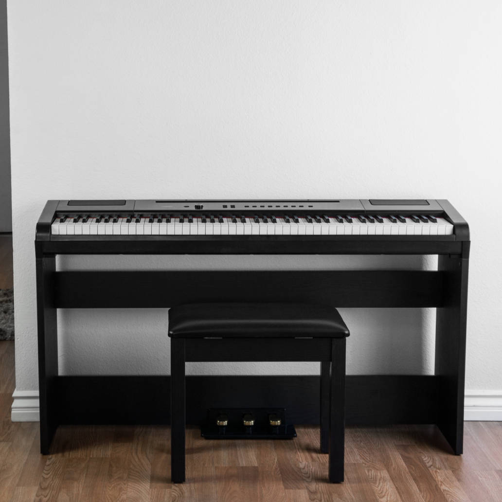 Đàn Piano điện cao cấp, Home Digital Piano - Artesia Harmony - Weighted keys - Màu đen - Hàng chính hãng