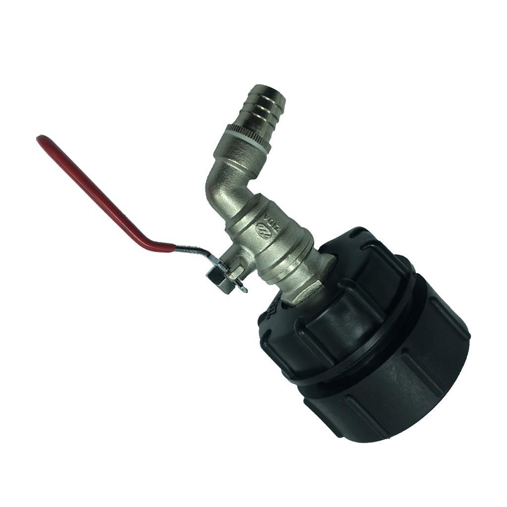 IBC Adapter Valve Water Brass Valve For Tank Tank IBC 1000/18/20/25/30 Liters Water Tap 58mm