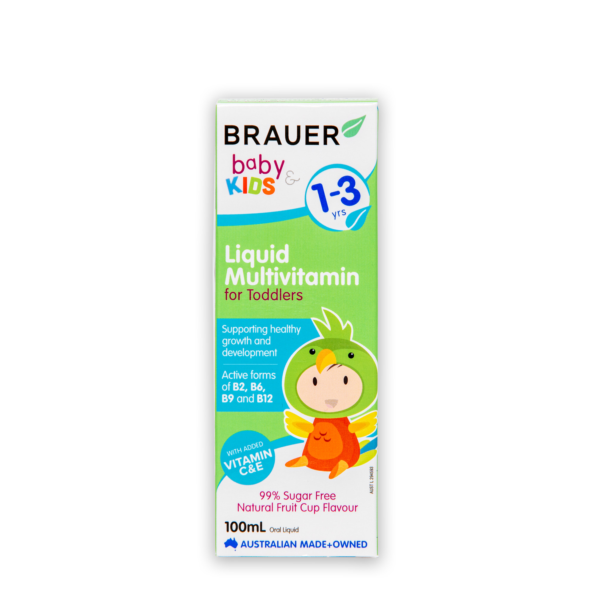 Brauer Vitamin Tổng Hợp cho trẻ tập đi từ 1 đến 3 tuổi