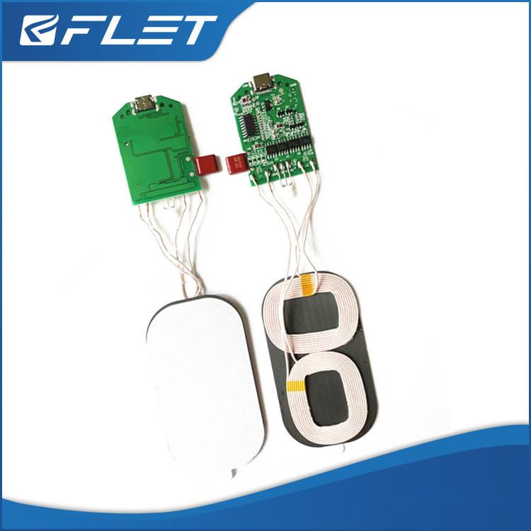 Đảm Bảo Chất Lượng Mới 15W Dual Cuộn Dây Sạc Không Dây Mô Đun Bo Mạch Chủ PCBA Đa Năng Xe Gia Đình Thiết Bị Sạc Không Dây