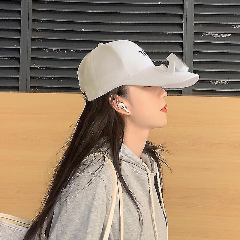Quạt năng lượng mặt trời Cap Usb có thể sạc lại Hood Fan