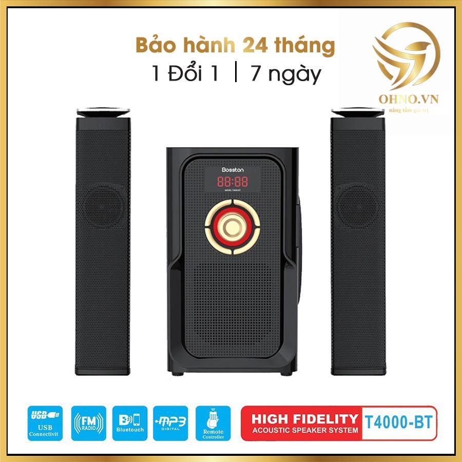 Bộ Loa Máy Tính Bluetooth Để Bàn Bosston T3500 Loa Sub Vi Tính Nghe Nhạc Laptop PC hàng chính hãng