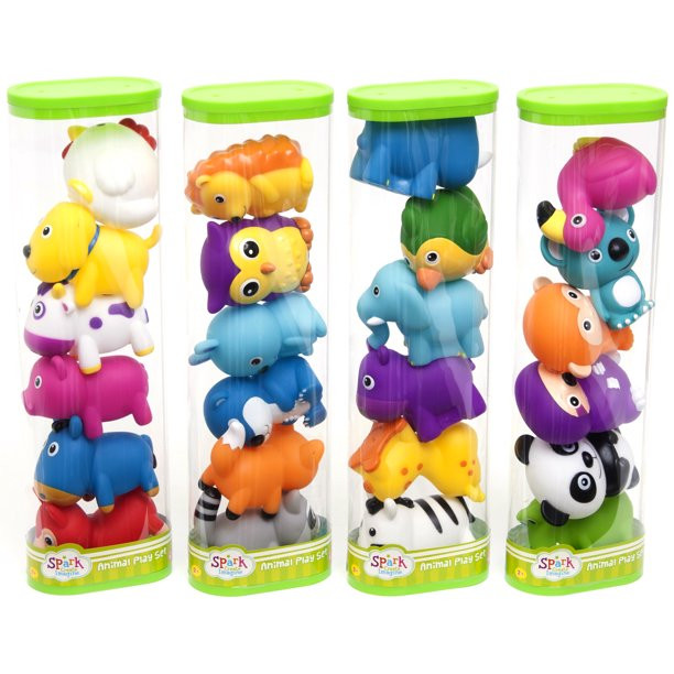 Đồ chơi tắm bé - Spark Create Imagine Animal Tubes Baby Bath Toys