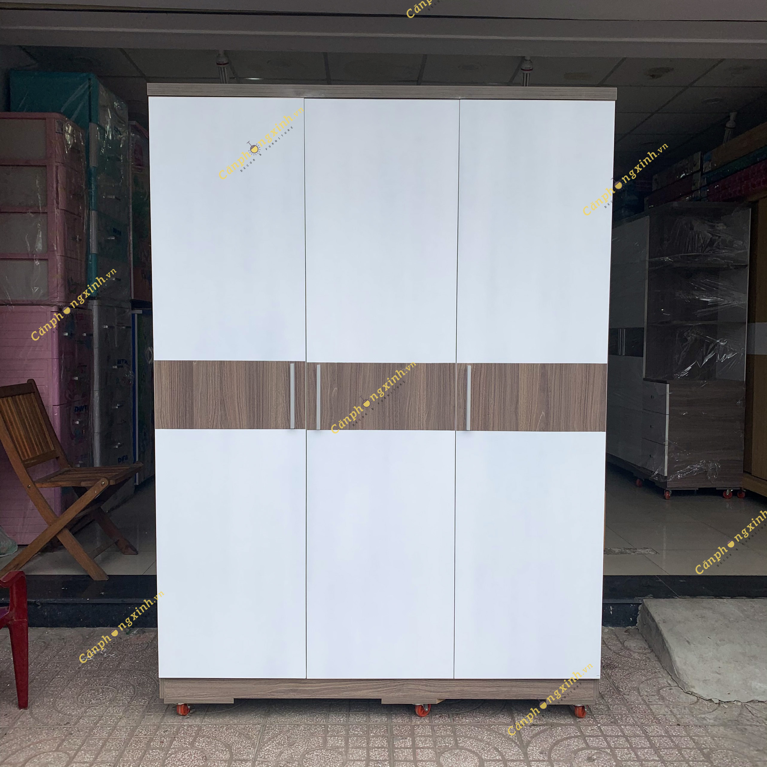 Tủ áo cánh mở gỗ MDF CPX-T30