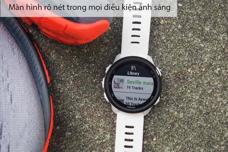 Đồng Hồ Thông Minh Theo Dõi Vận Động Theo Dõi Sức Khỏe Garmin Forerunner 255 Music_Hàng chính hãng