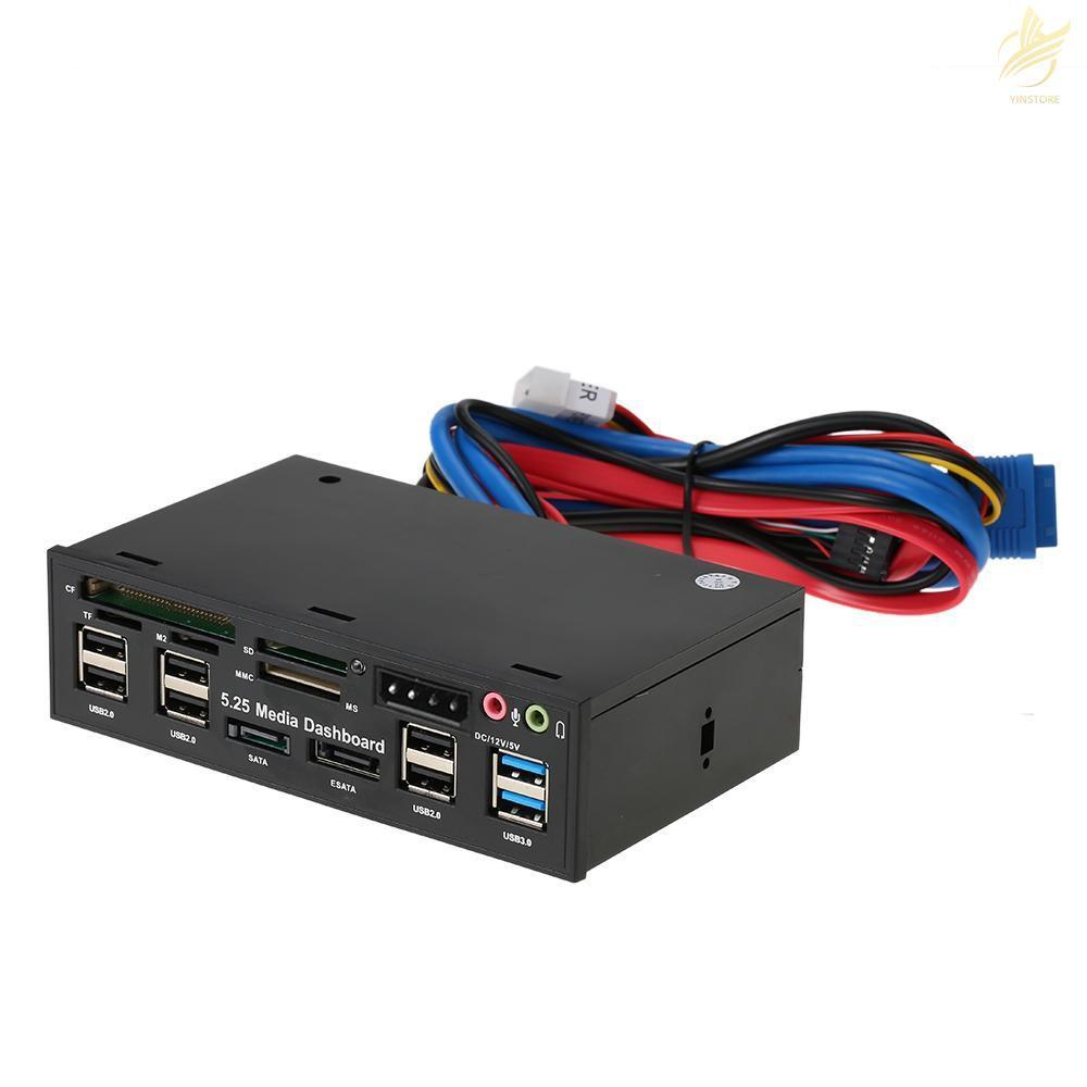 Bộ đầu đọc thẻ nhớ đa năng cổng USB 3.0 esata sata cho máy tính bảng Sd Ms Cf Tf M2 Mmc 5.2