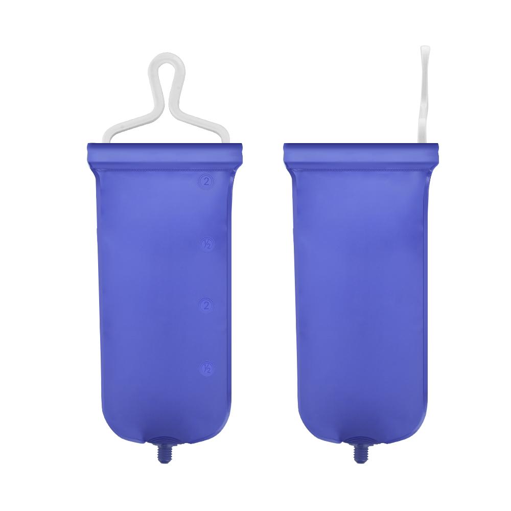 1.6/2L Có Thể Gập Lại Enema Túi Vòi Xịt Rửa Vệ Sinh Hậu Môn Tắm Nữ Tính Vagin VỆ SINH RỬA Giải Độc Hậu Môn Bụi Đại Tràng Khuyển Dạ Xoa