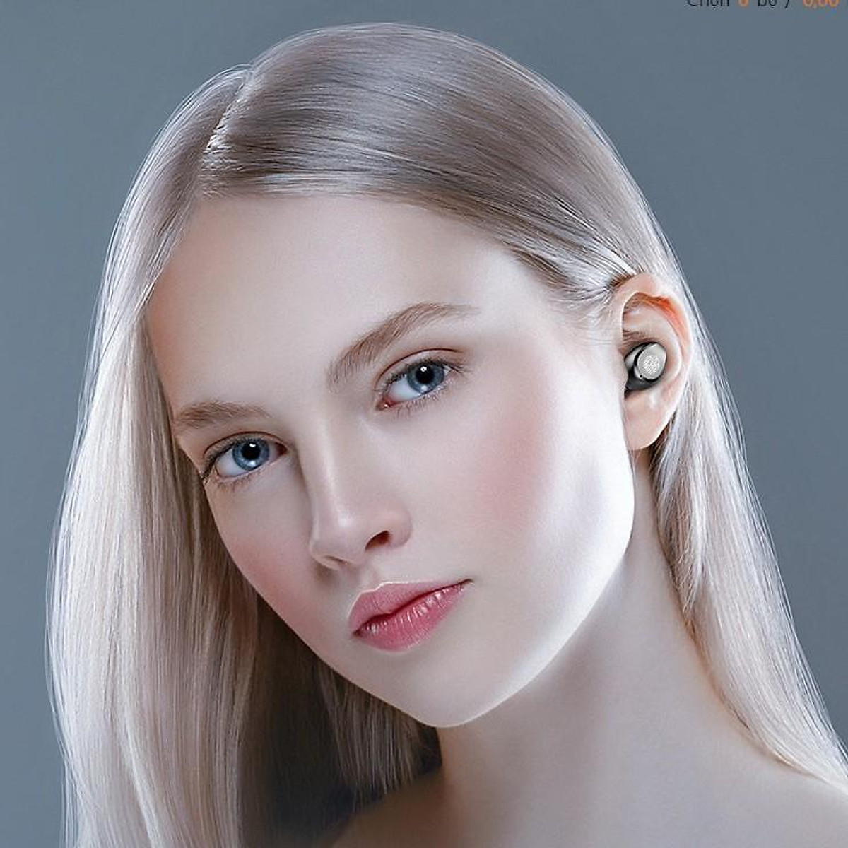 Tai Nghe Bluetooth 5.0 F9 Pro Không Dây True Wireless Nhét Tai Cảm Ứng Kiêm Sạc Pin Dự Phòng - F9 PRO