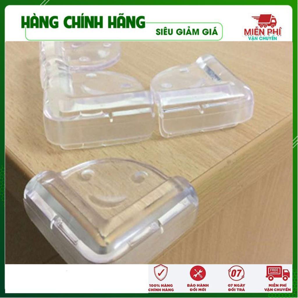 Combo 4 Miếng Bọc Góc Bàn Bịt Cạnh Bàn Silicon CAO CẤP Góc Vuông An Toàn Cho Bé