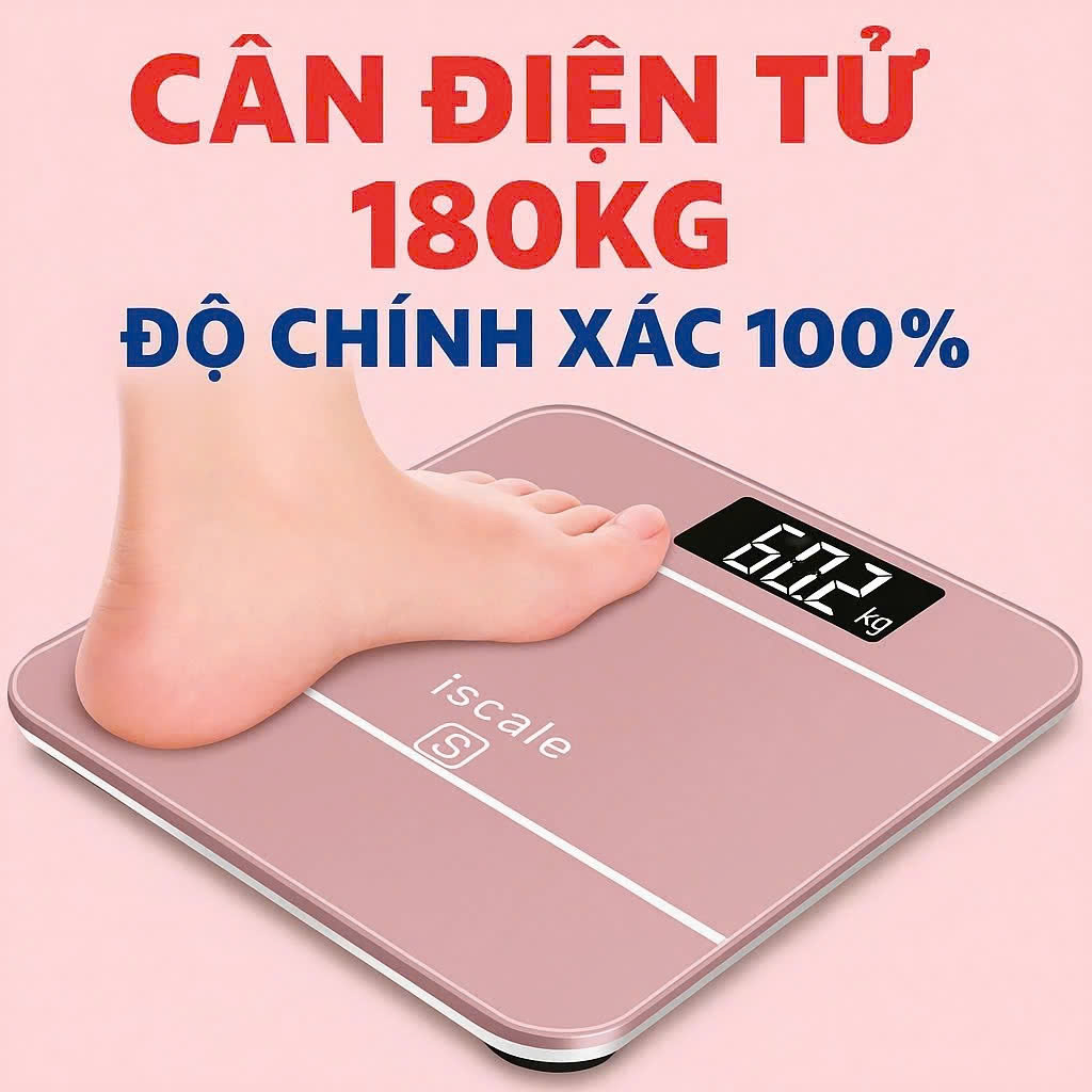 Cân Sức Khỏe Điện Tử Siêu Bền – Tải Trọng Lớn, Độ Nhạy Cao, Phù Hợp Cả Gia Đình , cân nhà bếp