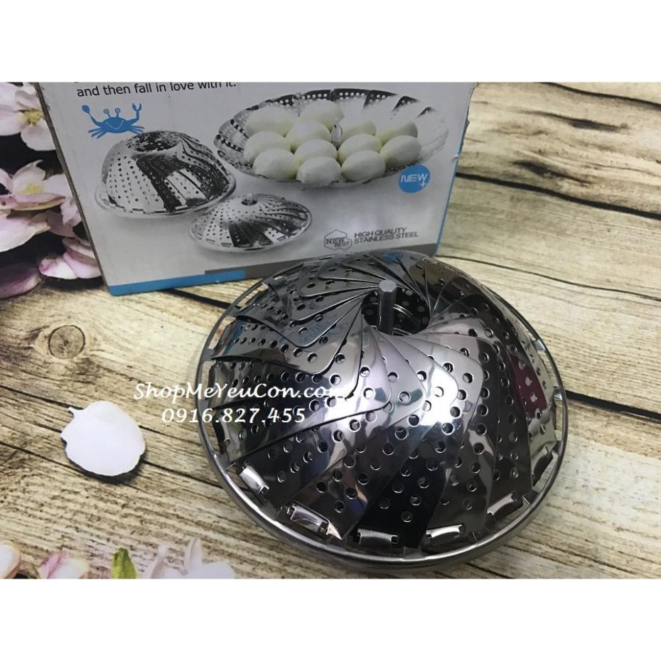 Vỉ hấp inox đa năng có móc cầm