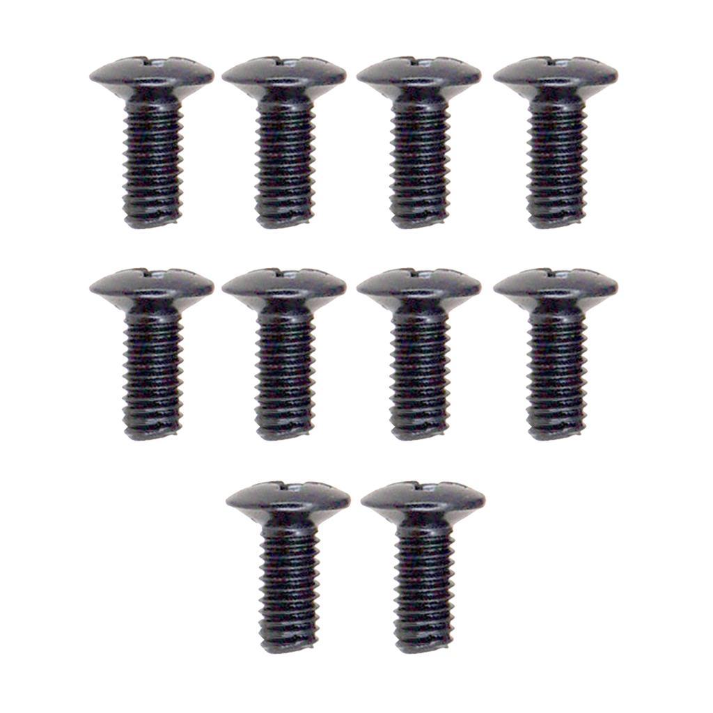 2-6pack 10Pcs Switches Screws Tuners Gear Machine Heads Mounting Screws Parts