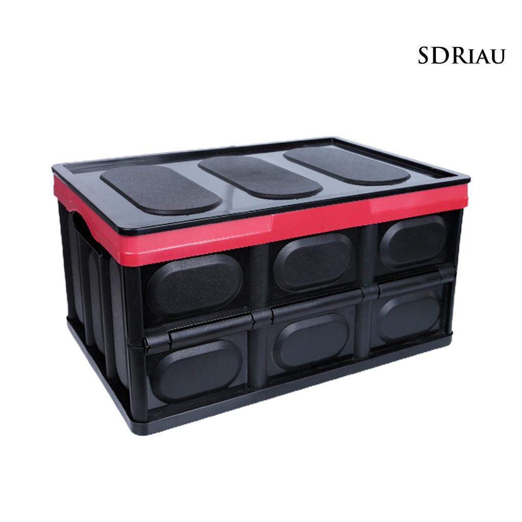 Hộp Đựng Đồ Có Nắp Đậy Sức Chứa Lớn Tiện Dụng Cho Xe Hơi / Xe Tải / Cắm Trại