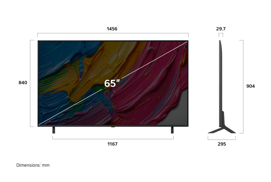 Smart Tivi LG QNED AI 4K 65 Inch 65QNED80ASA - Hàng Chính Hãng