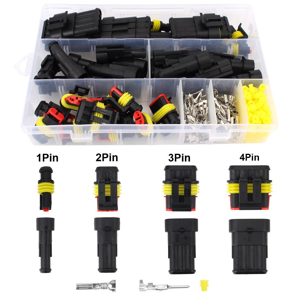 Dây cáp kết nối 1-4 pin cho xe hơi xe máy