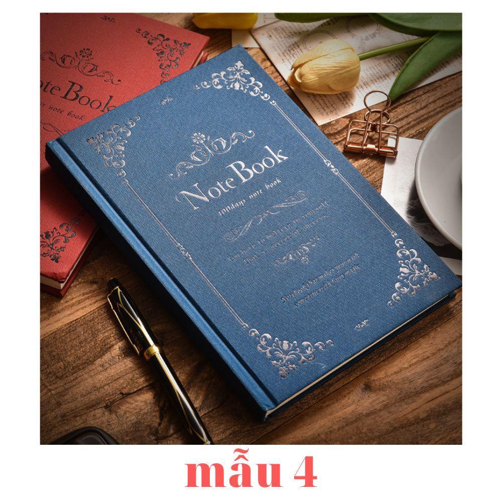 Sổ tay bìa cứng a5 - sổ nhật kí kẻ ngang phong cách cổ điển vintage - notebook a special day - 240 trang