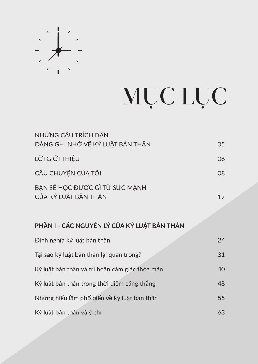 Sách Sức Mạnh Của Kỷ Luật Bản Thân