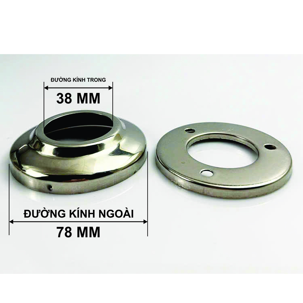 Combo Đế Và Nắp Chụp Kibath Inox 304 KB-983