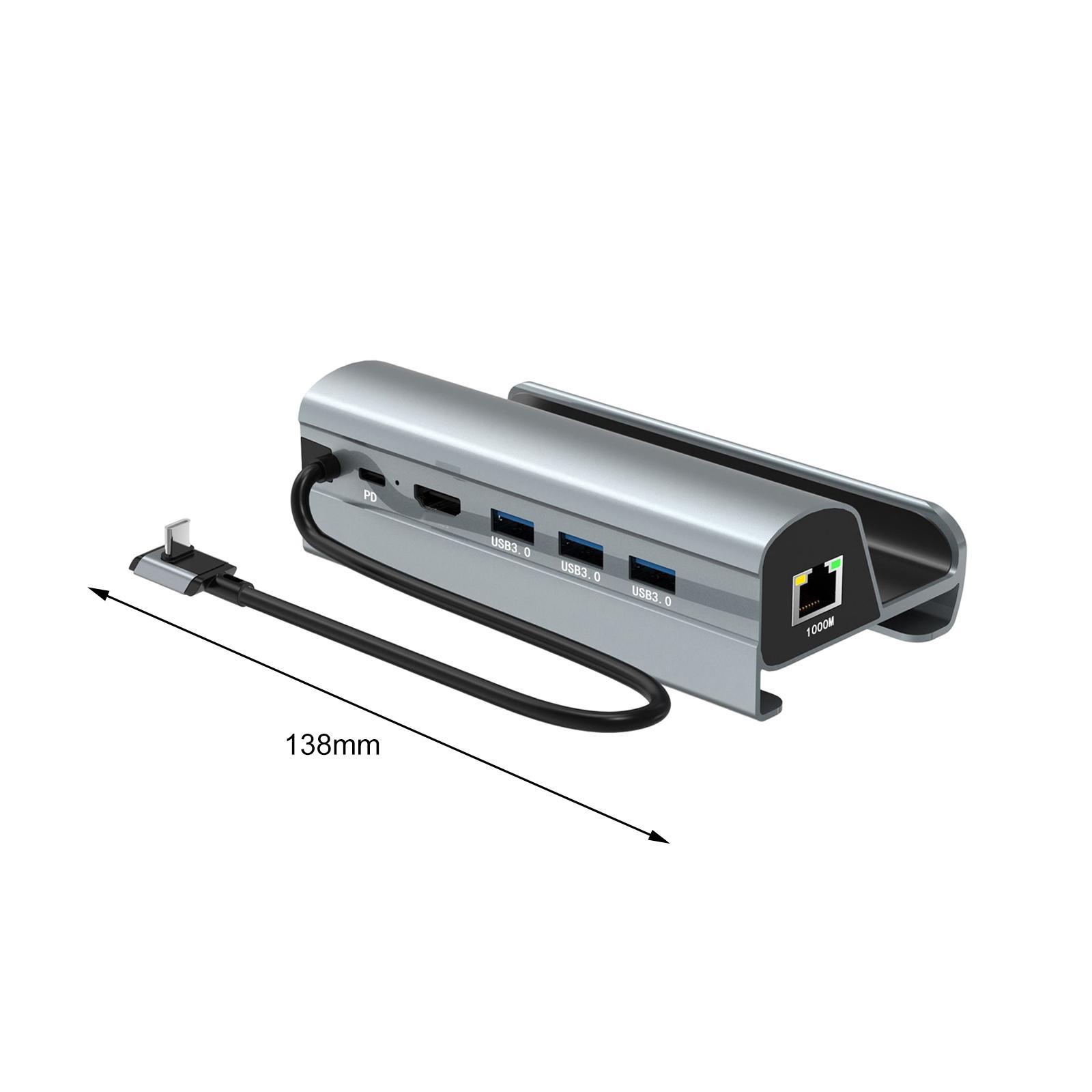 6 in 1 Multiport Adapter Converter USB C Adapter Converter for Game Accessories Phone
