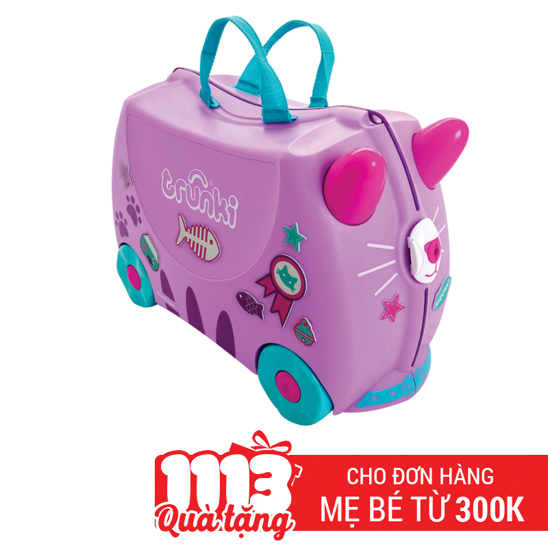 Vali Cho Bé TRUNKI - Mèo Con Cassie 0322-GB01