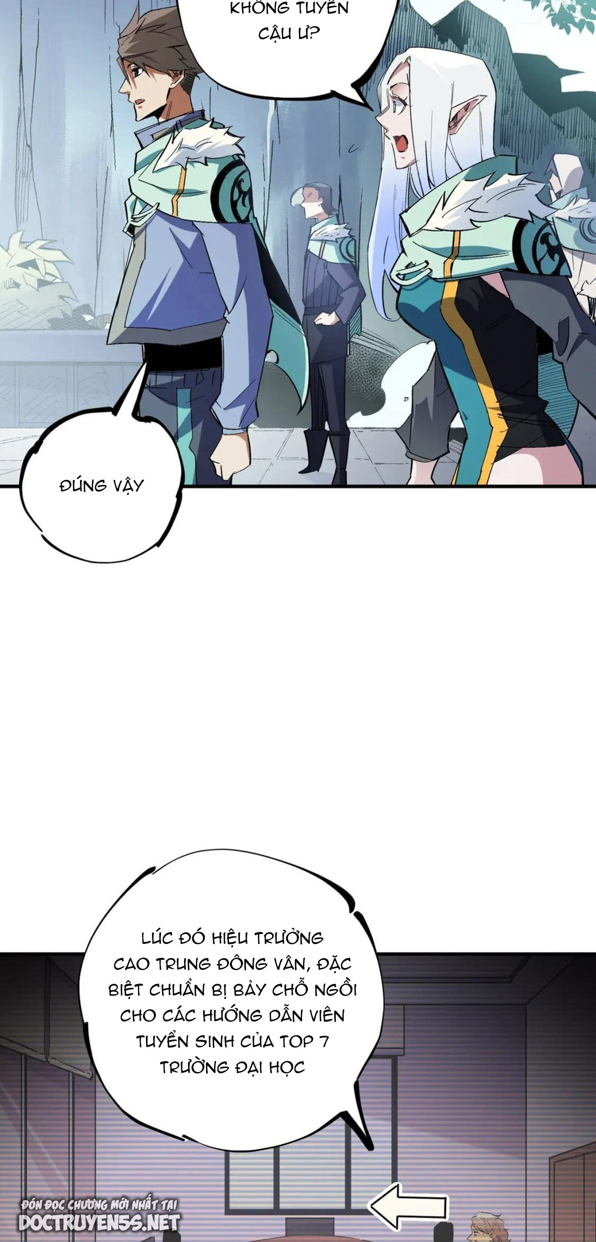 toàn dân chuyển chức: không có chức ta kết thúc thần minh chapter 27 30