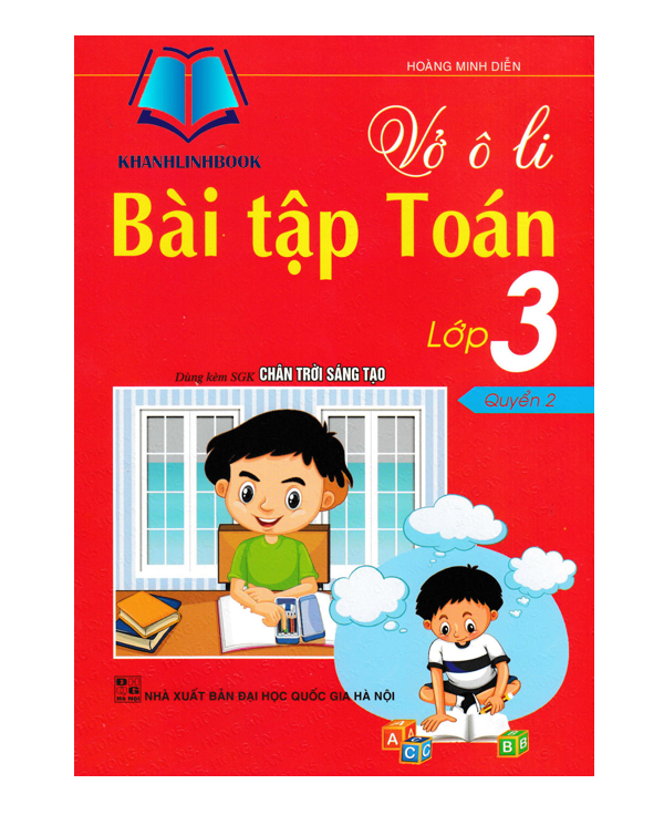 Sách - Vở ô Li Bài Tập Toán Lớp 3 Quyển 2