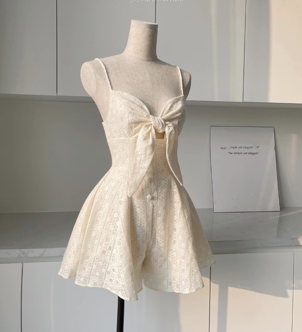 JUMPSUIT ĐẦM QUẦN 2 DÂY CỔ U SUÔNG TRƠN PASTEL ĐỒ BAY ĐEN ĐI BIỂN DẠO PHỐ ĐI CHƠI DỰ TIỆC