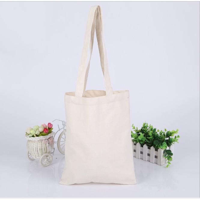 Hình ảnh Túi Tote basic Túi vải bố vải canvas xinh đẹp sử dụng để đồ cá nhân, quảng cáo,in LOGO quà tặng