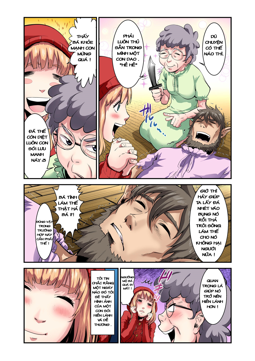 tổng hợp cô bé quàng khăn đỏ chapter 3 26