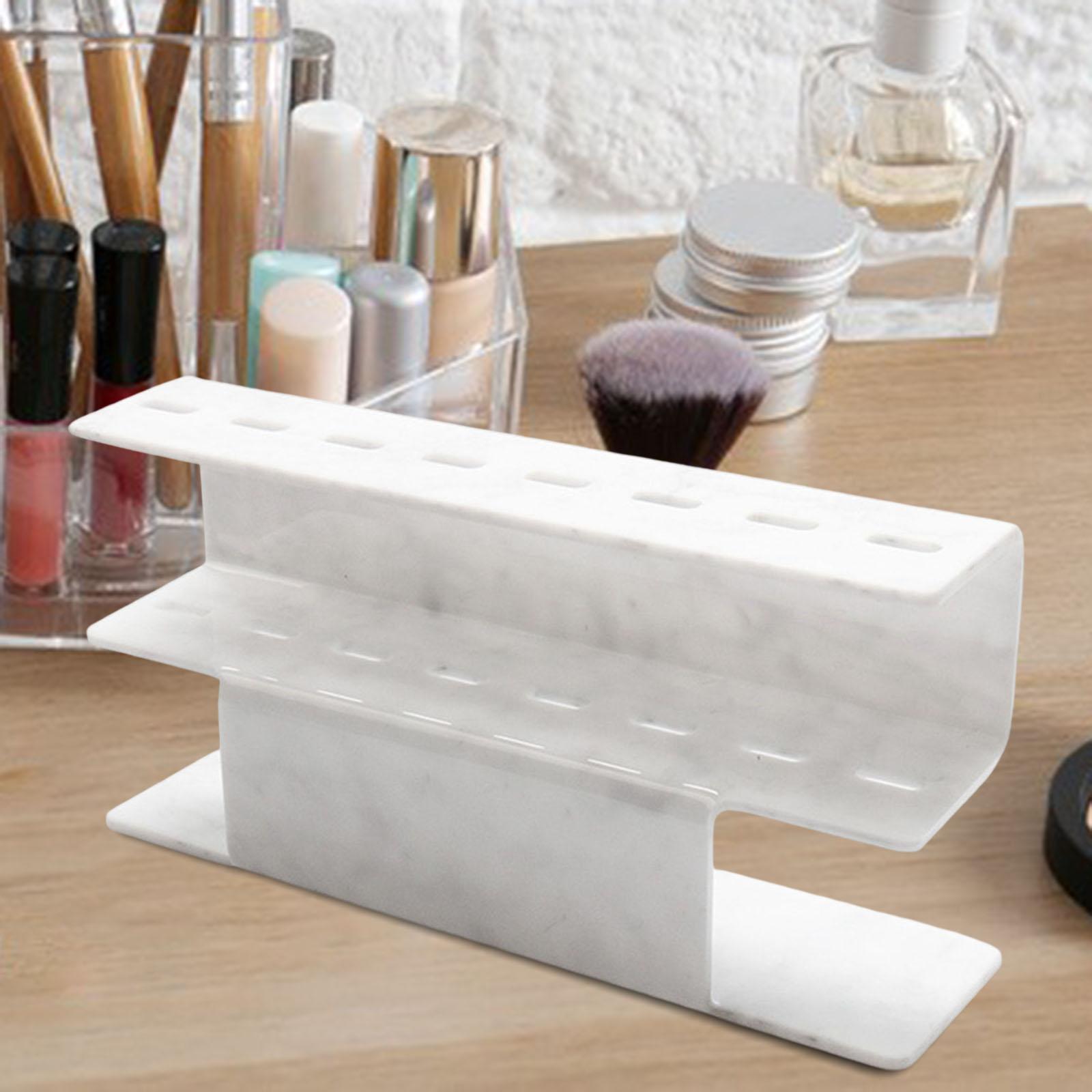 Acrylic Eyelash Tweezer Holder 8 Holes Make up Supplies Eyelash Extension Storage Makeup Tool Tweezer Stand Tweezer Holder for Cabinet Salon