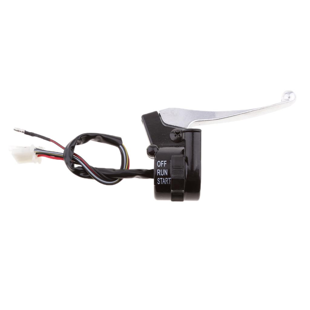 BRAKE LEVER GRIP THROTTLE CABLE SWITCH FOR YAMAHA PEEWEE PW 50 PY50